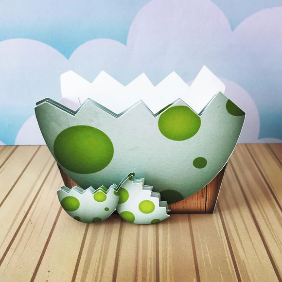 Caixa Ovo Dino Baby