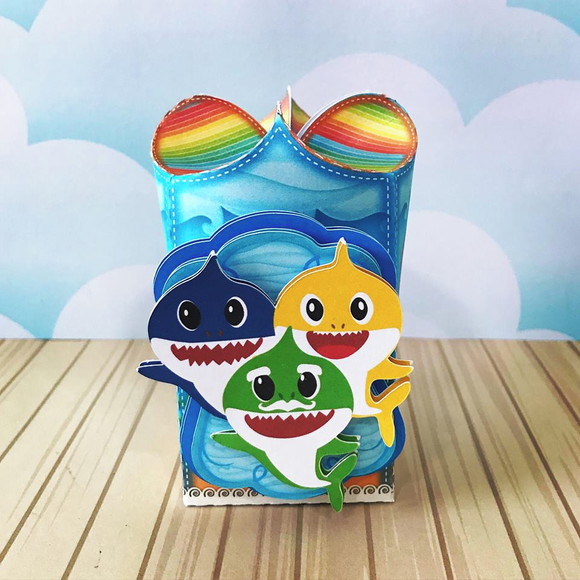 Caixa Petala Baby Shark
