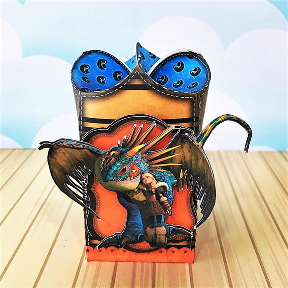 Caixa Petala Como Treinar o Seu Dragao 3