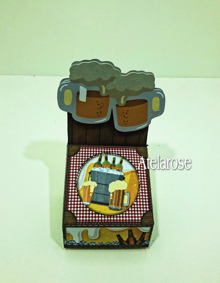 Porta Latinha Acrilica Boteco