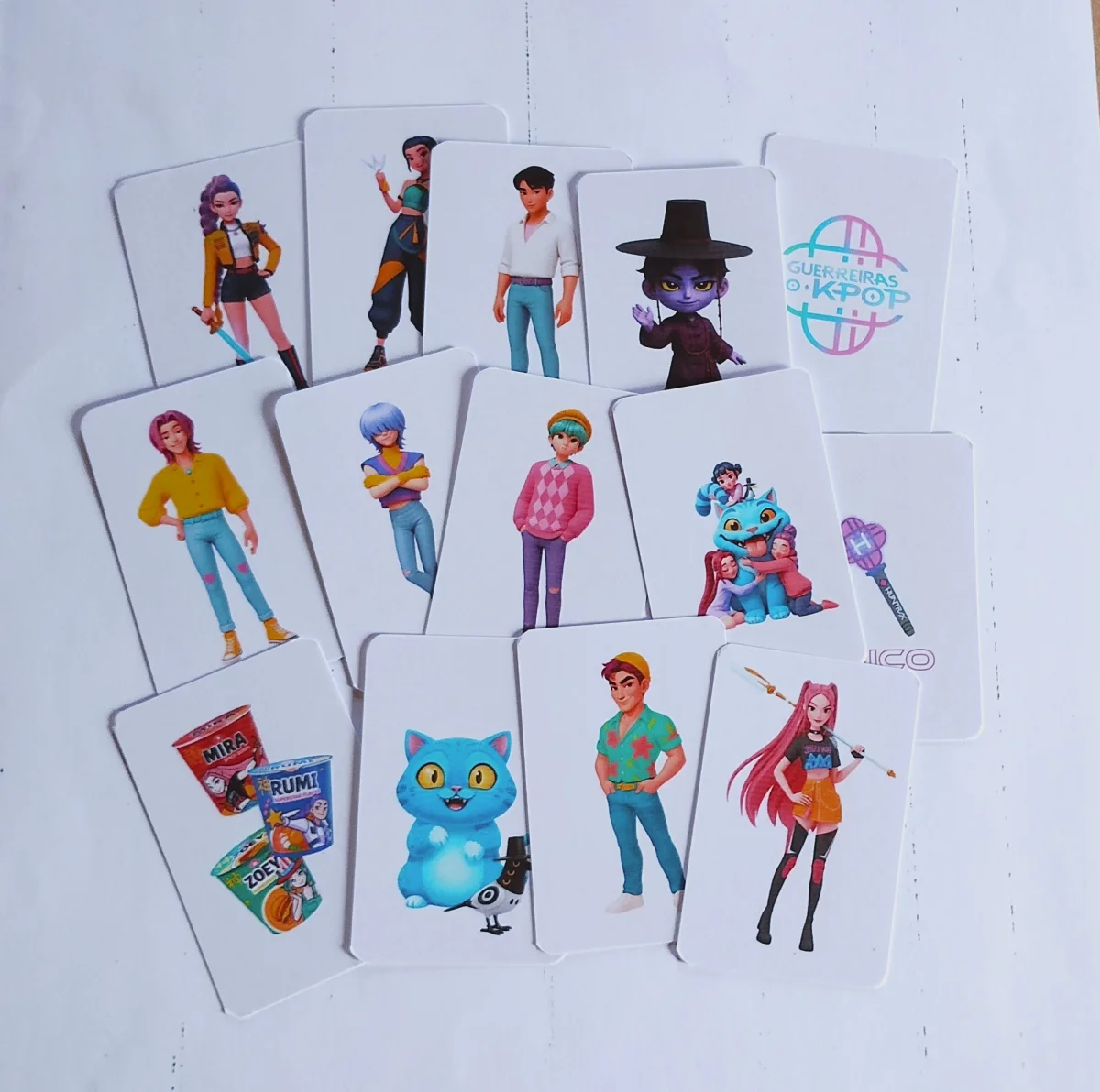 Guerreiras do Kpop Jogo da Memória personalizado com Maletinha Lembrancinha infantil 20 unidades - Imagem 7