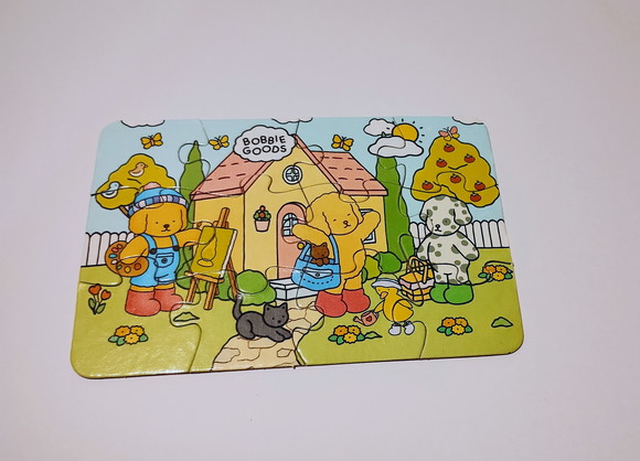Bobbie Goods Quebra Cabeça Duplo Pintar Lembrancinha Festa