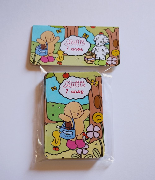 Jogo da Memória G Bobbie Goods Lembrancinha Aniversário