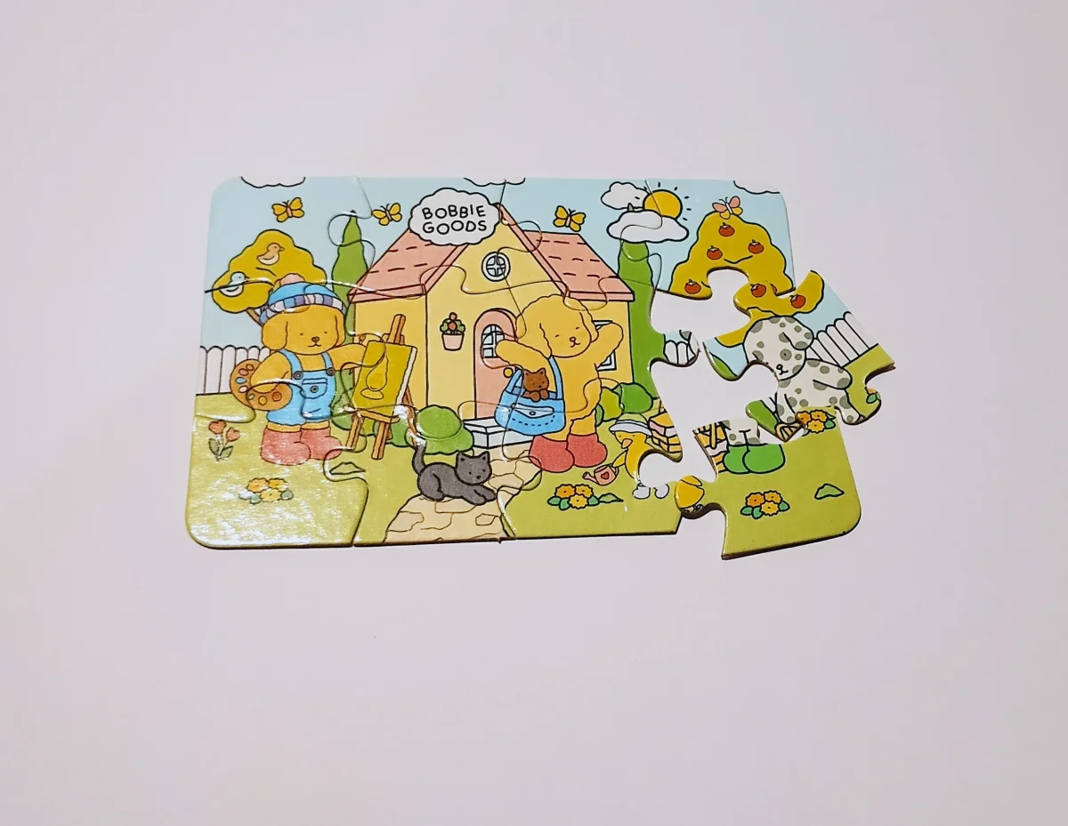 Bobbie Goods Quebra Cabeça personalizado 20x30 cm Lembrancinha Infantil cartonado 20 unidades - Imagem 5