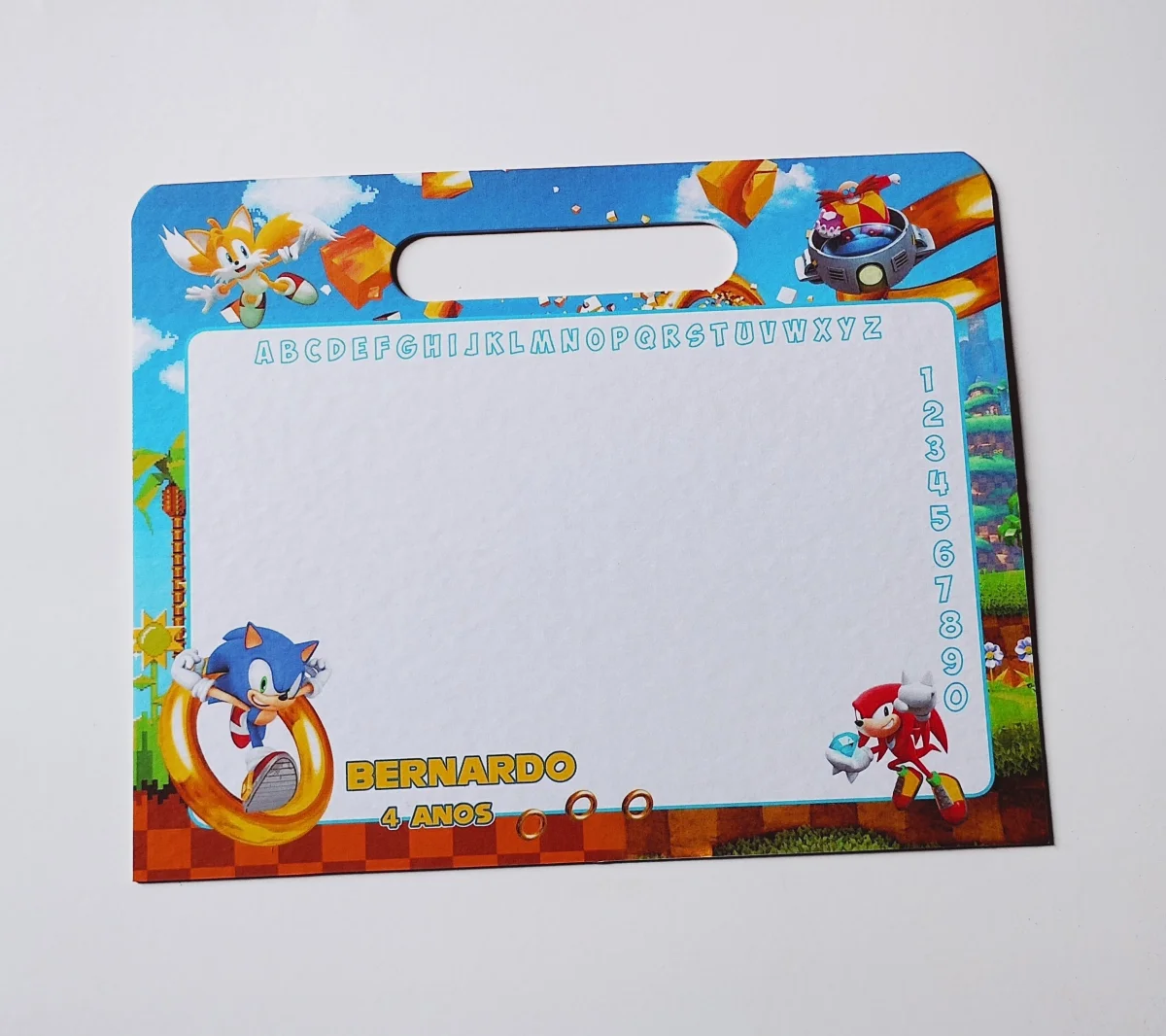 Minnie Confeitaria lousa mágica personalizada com Jogos + caneta Cartonada 20 unidades - Imagem 8
