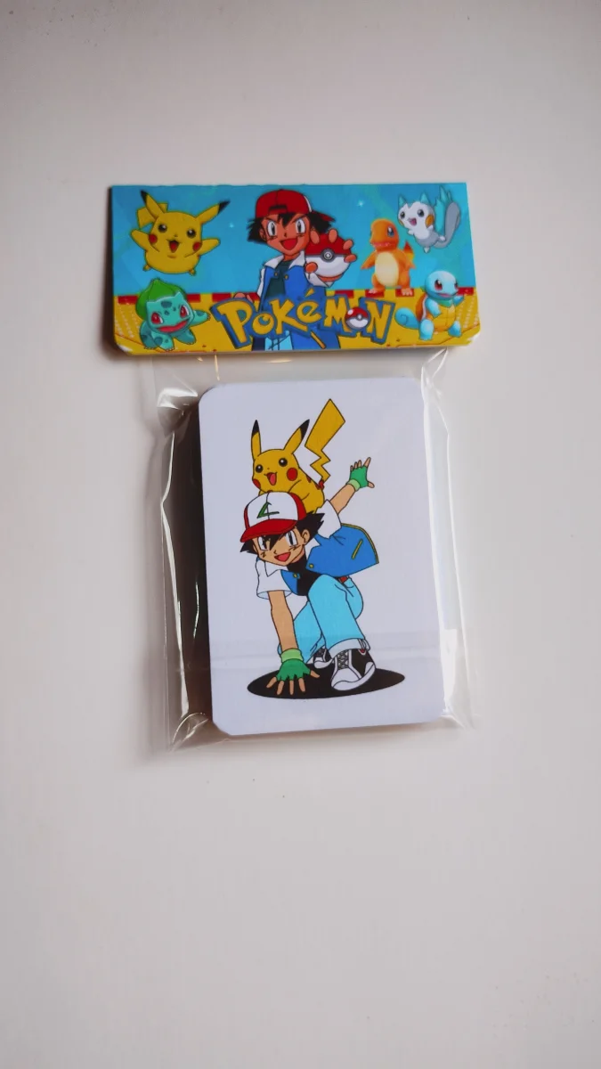 Pokémon  Pikachu Jogo da Memória Personalizado lembrancinha infantil festa 20 unidades - Imagem 4