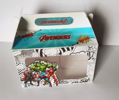 Homem Aranha Caixa Maleta  Personalizada Lembrancinha escola infantil Confeiteiro Páscoa 20 unidades
