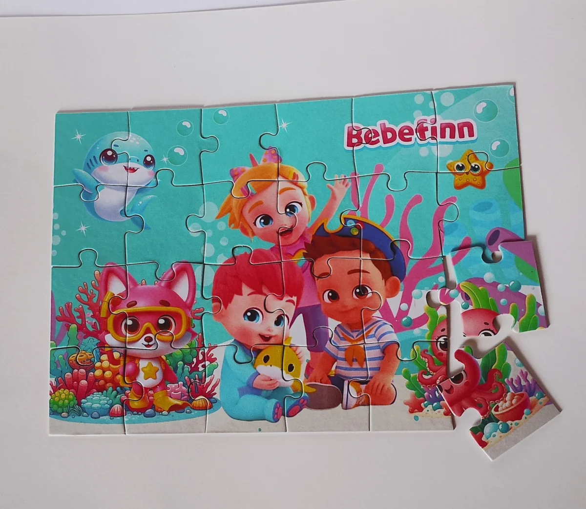 Barbie Quebra Cabeça cartonado 20x30 cm Lembrancinha festa infantil 20 unidades - Imagem 6