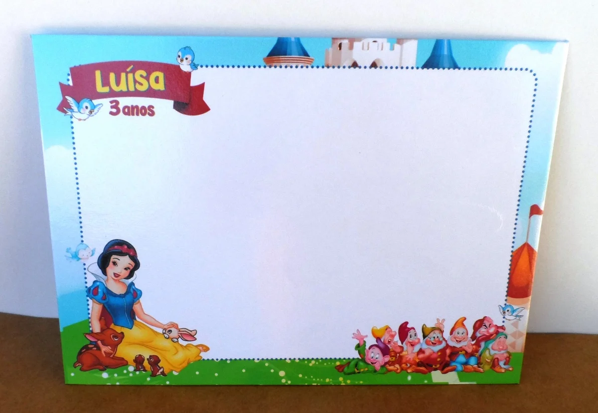 A Bela e a Fera Jogo da Velha + lousa mágica Personalizado lembrancinha festa 20 unidades - Imagem 4