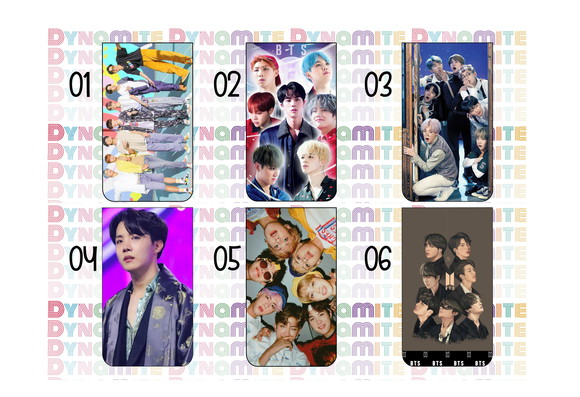 Bts K'pop Doramas Séries Marcador de Páginas Magnético lembrancinha personalizada 10 unidades - Imagem 6