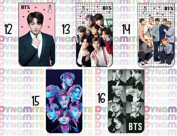 Bts K'pop Marcador de Páginas Magnético