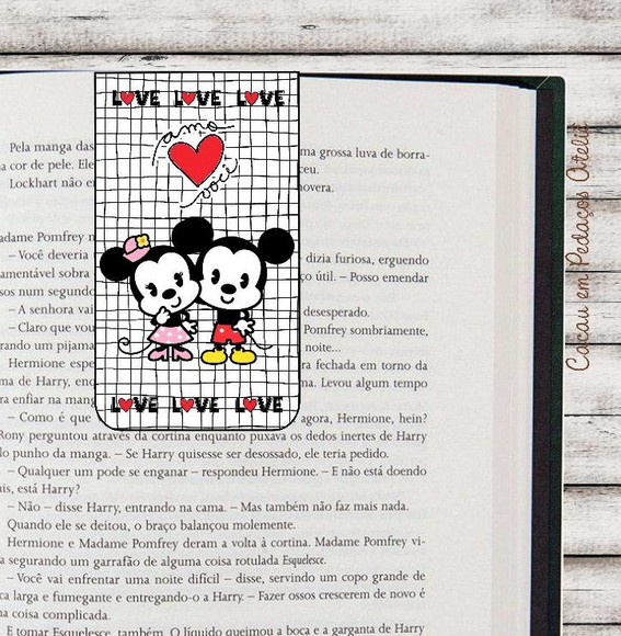 Mickey Minnie BTS Doramas Marcador de Páginas Magnético 10 unidades - Imagem 4