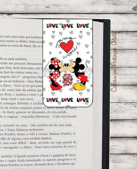 Mickey Minnie BTS Doramas Marcador de Páginas Magnético 10 unidades - Imagem 5