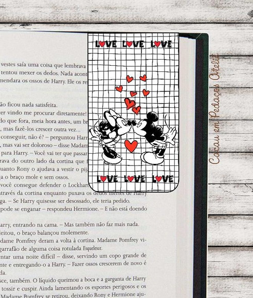 Mickey Minnie BTS Doramas Marcador de Páginas Magnético 10 unidades - Imagem 3