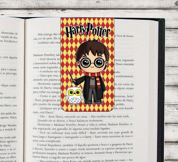 Marcador de Páginas Magnético Harry Potter