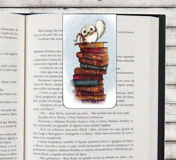 Harry Potter Grifinória Marcador de Página Magnético Lembrancinha Festa 10 unidades - Imagem 8