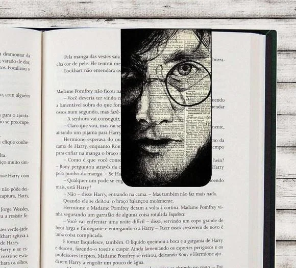 Harry Potter Grifinória Marcador de Página Magnético Lembrancinha Festa 10 unidades - Imagem 7