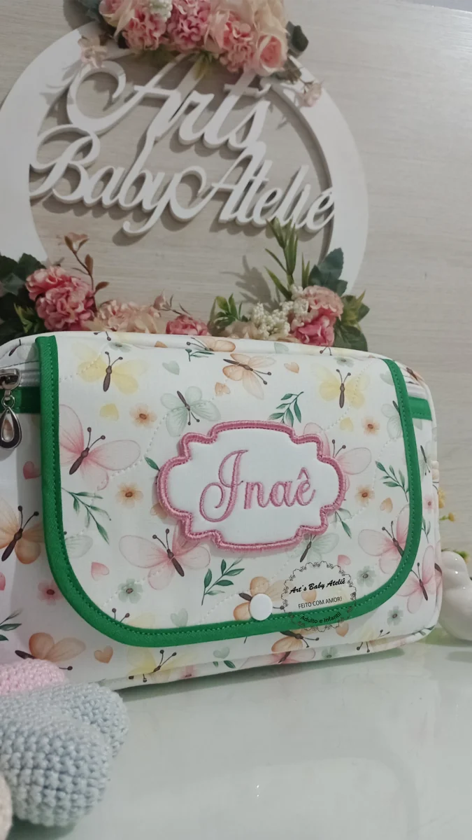 Necessaire Porta fraldas com trocador (removível) - Imagem 5