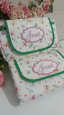 Necessaire Porta fraldas com trocador (removível)
