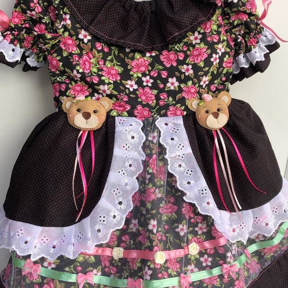 Vestido Junino Ursa