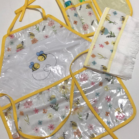 Kit Escolar Avental + Estojo de Higiene Bucal - Imagem 4