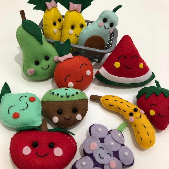 Frutinhas em Feltro