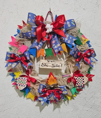 Guirlanda Festa no arraial