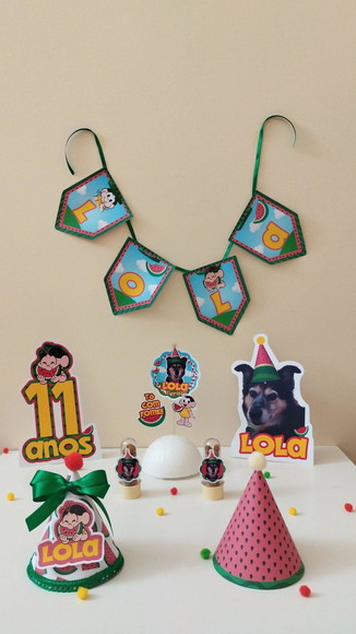 Kit Festa Aniversário Pet Cachorro Magali