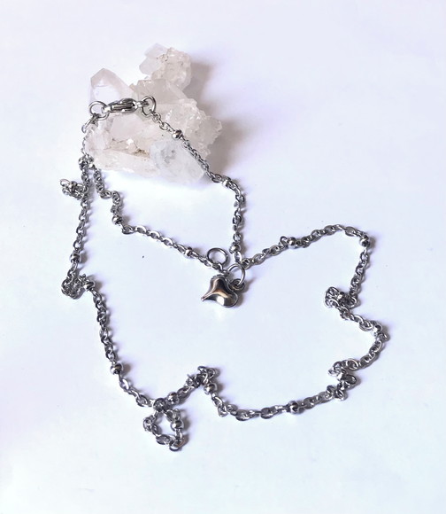 Choker Colar Corrente em Aço Inoxidável