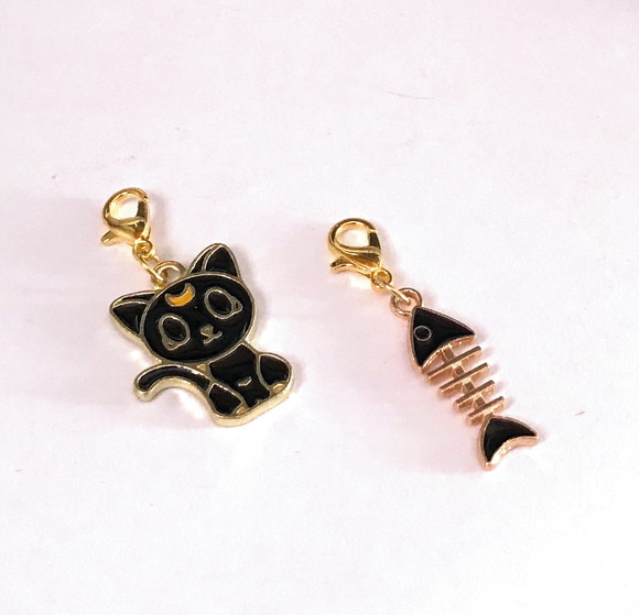 Kit 2 Pingente Dourado para Colar, Pulseira, Tornozeleira