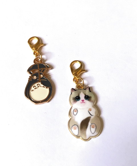 Kit 2 Pingente Dourado para Colar, Pulseira, Tornozeleira