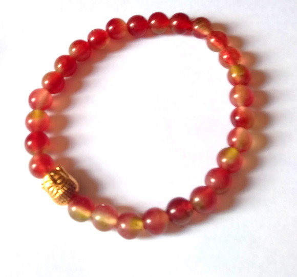 Pulseira Japamala 27 contas jade color
