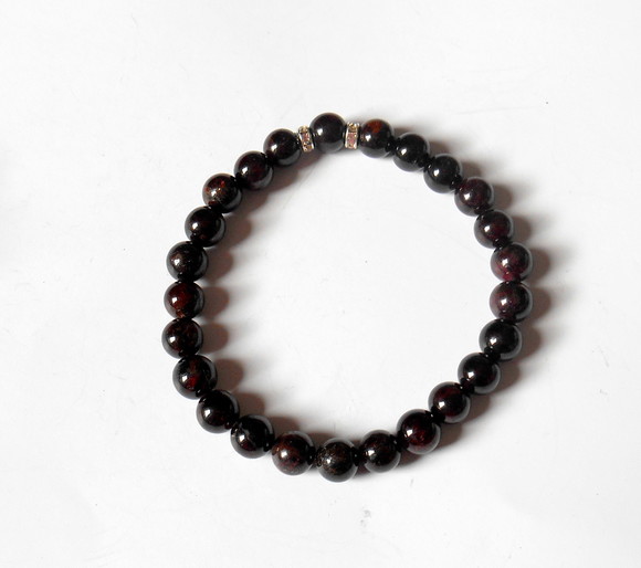 Pulseira cristal granada