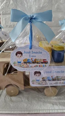 Kit Pintura Caminhão  Cofre Personalizado - Tema Caminhões