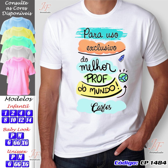 01 Camiseta Personalizada Dia dos Professores - Imagem 3