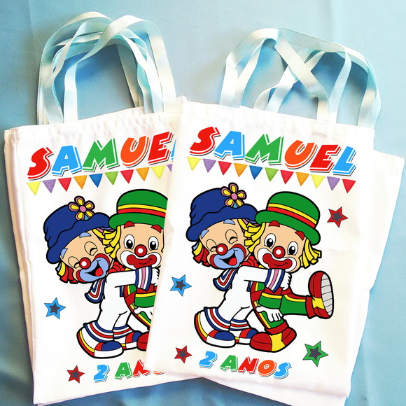 Bolsinha Ecobag Sacolinha Personalizada Qualquer Tema!
