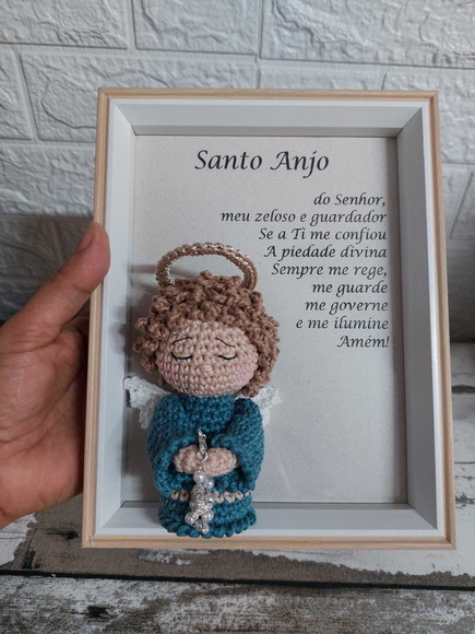 Quadro Decorativo Anjo da Guarda
