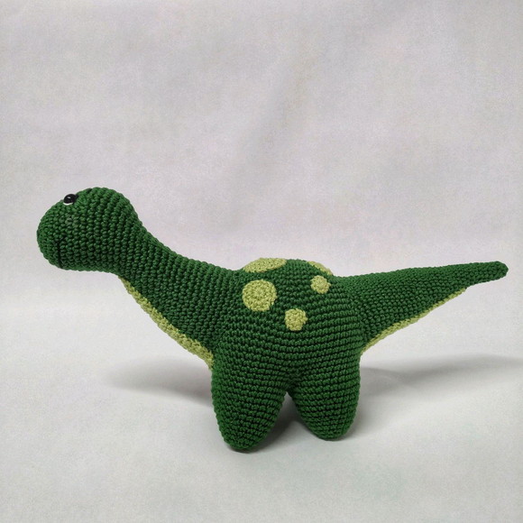 Dinossauro Brontossauro Amigurumi