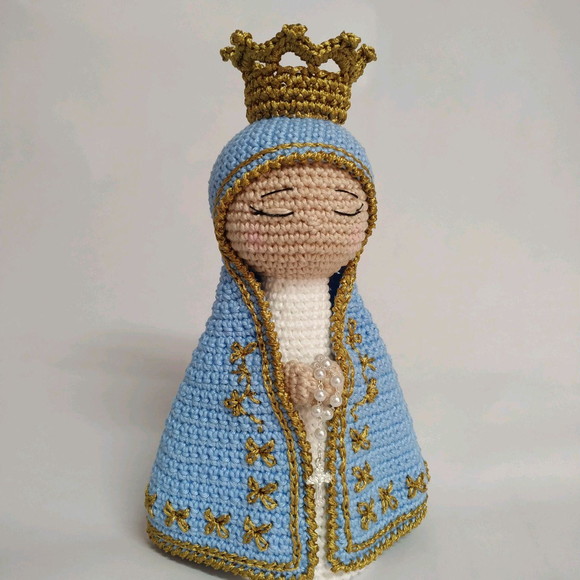 0nossa Senhora Aparecida Amigurumi 25 cm