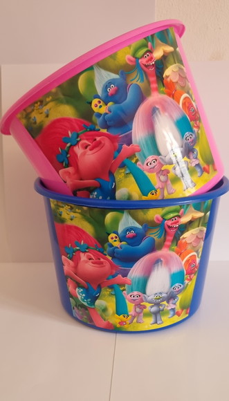 Balde de Pipoca Personalizado Trolls