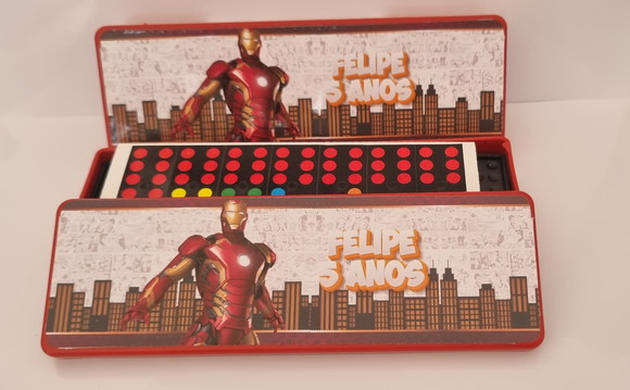Domino Personalizado Homem de Ferro