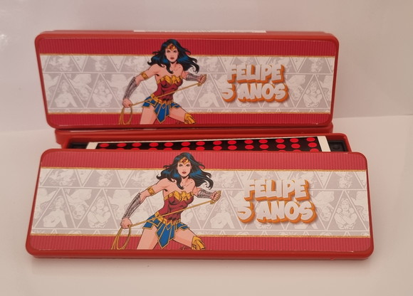 Domino Personalizado Mulher Maravilha