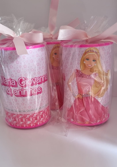 Cofrinho Personalizado Barbie