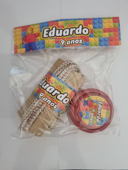 Kit Corda e Ioio Personalizado Lego