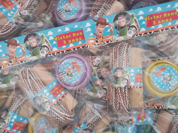 Kit Corda e Ioio Personalizado Toy Story