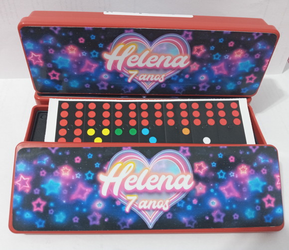 Domino Personalizado Neon