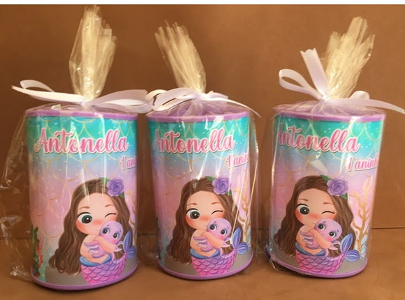 Cofrinho Personalizado Sereia Cute