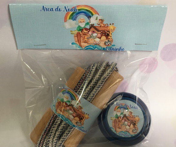 Kit Corda e Ioio Personalizado Arca de Nóe