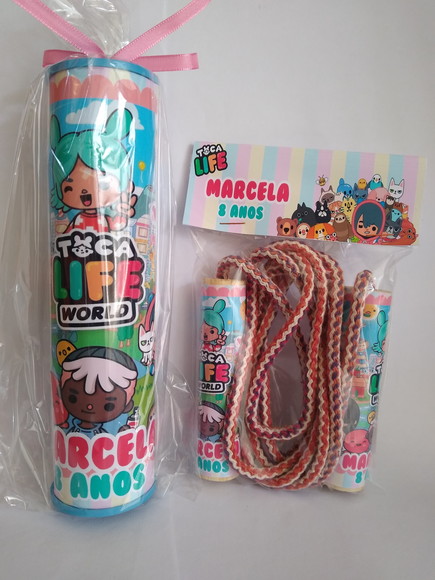 Kit Pega Vareta e Corda Personalizada Toca Life