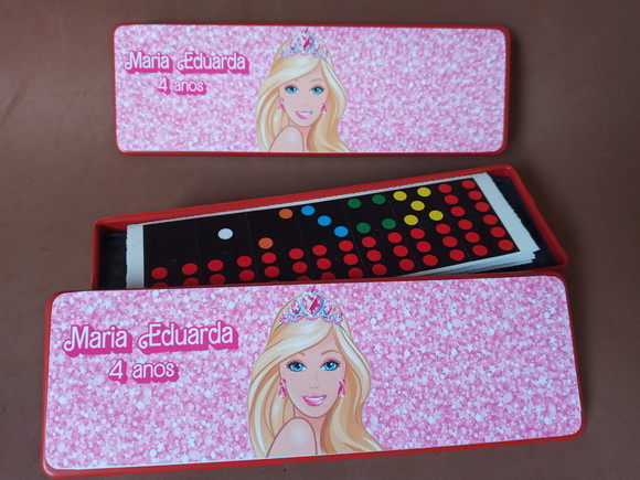 Domino Personalizado Barbie